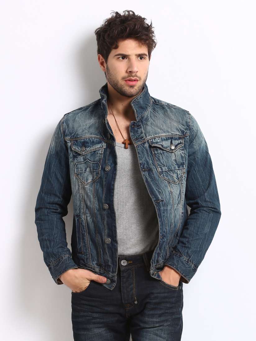 Jeans jacket slim fit online