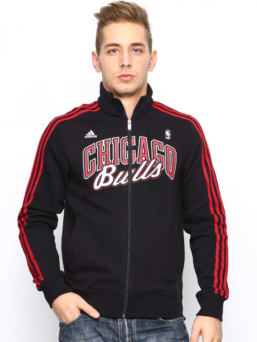 Buy ADIDAS Men Black Chicago Bulls Printed PRICE PT TRACK Sweatshirt Sweatshirts for Men 428237 Myntra