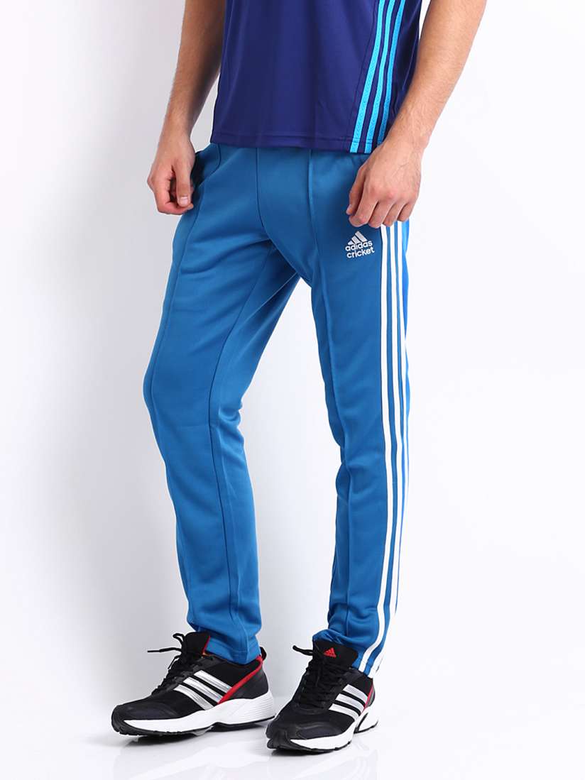Buy ADIDAS Men Blue Cricket Track Pants Track Pants for Men 263728 Myntra