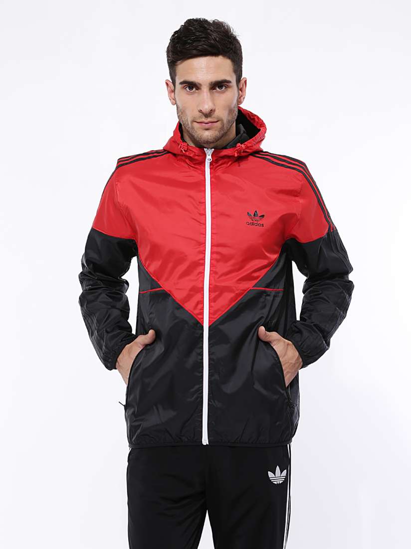 Buy ADIDAS Originals Men Red Black Windbreaker COLORADO WB Jacket Jackets for Men 410609 Myntra