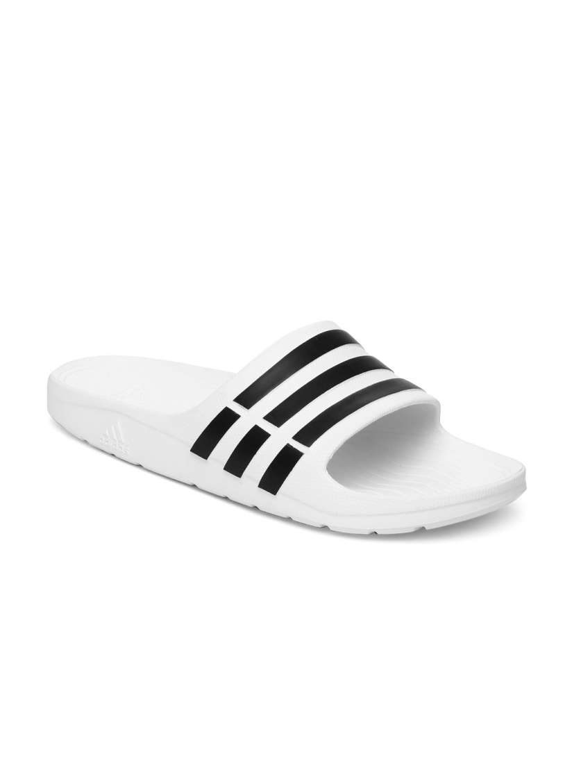 Buy ADIDAS Unisex White Duramo Slide Flip Flops Flip Flops for Unisex 308381 Myntra