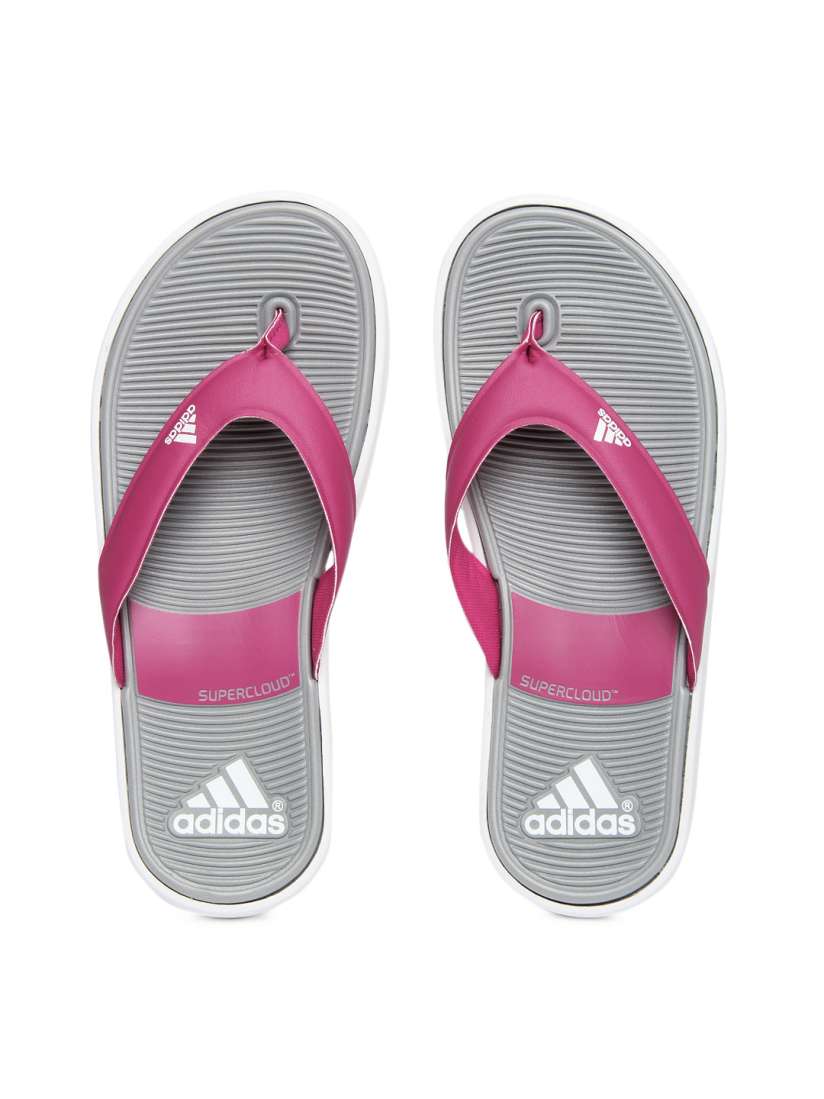Buy ADIDAS Women Grey Magenta SC Beach 3point Flip Flops Flip Flops for Women 264257 Myntra