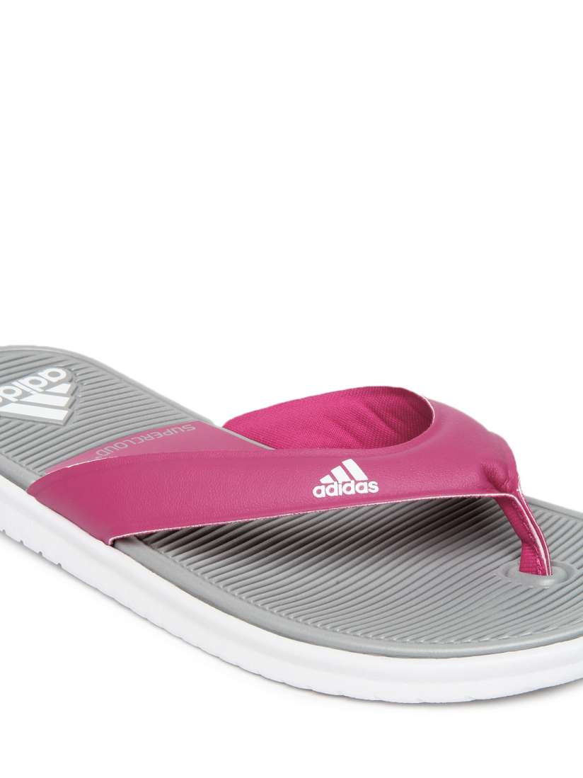 Buy ADIDAS Women Grey Magenta SC Beach 3point Flip Flops Flip Flops for Women 264257 Myntra