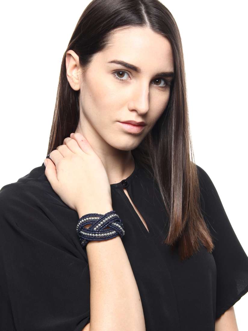 Navy cuff bracelet online