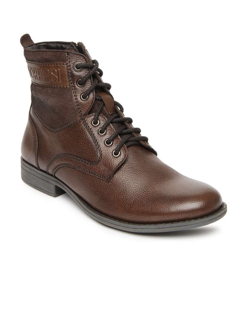 Buy Alberto Torresi Men Brown Leather Boots Boots for Men 397303 Myntra