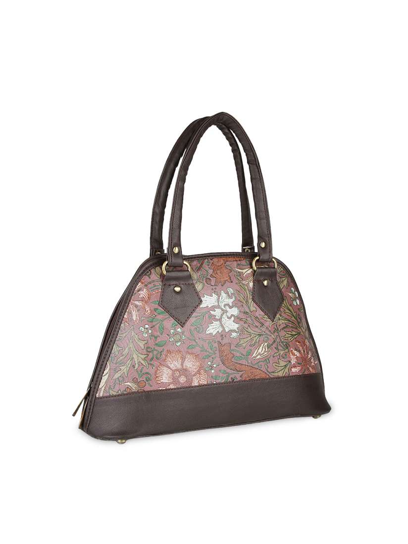 Buy Alessia74 Brown Printed Handbag Handbags for Women 602575 Myntra