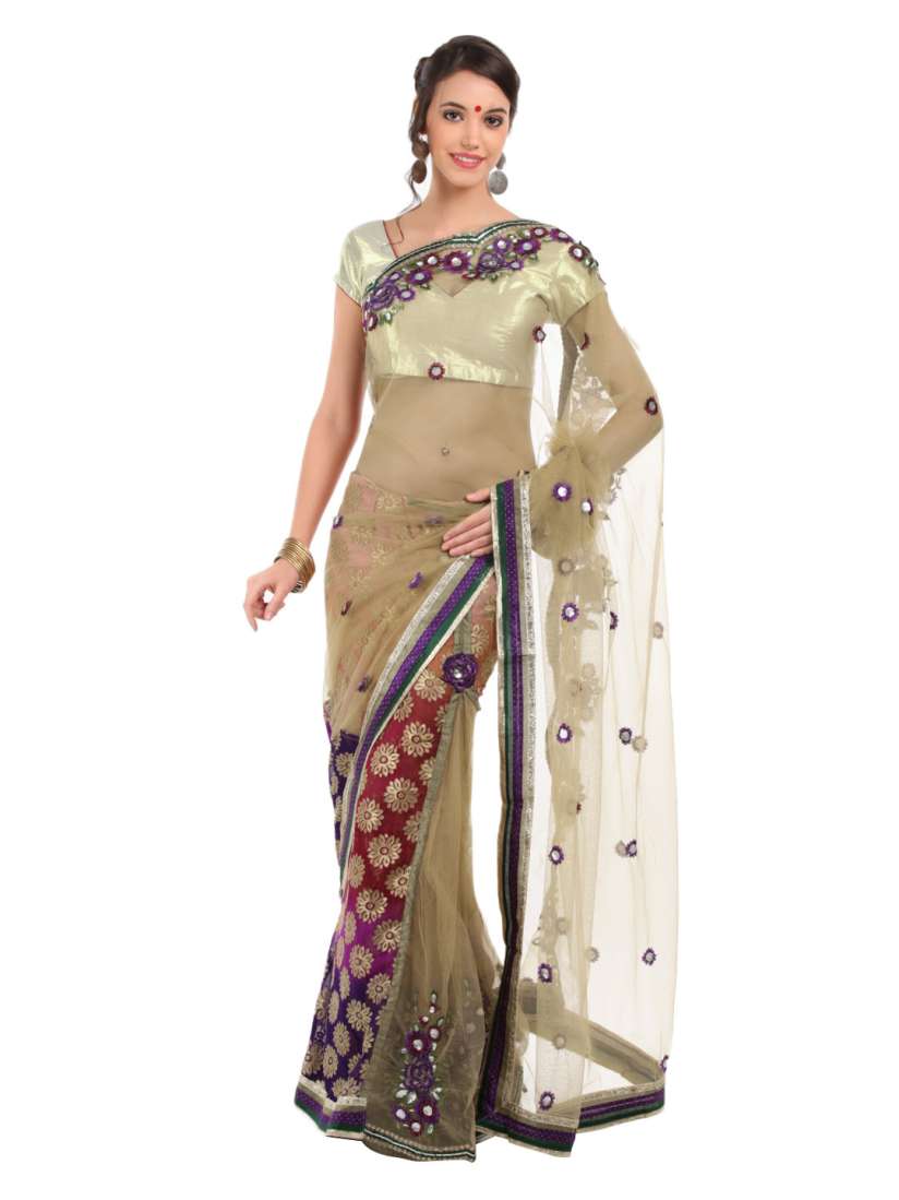 One minute saree myntra top