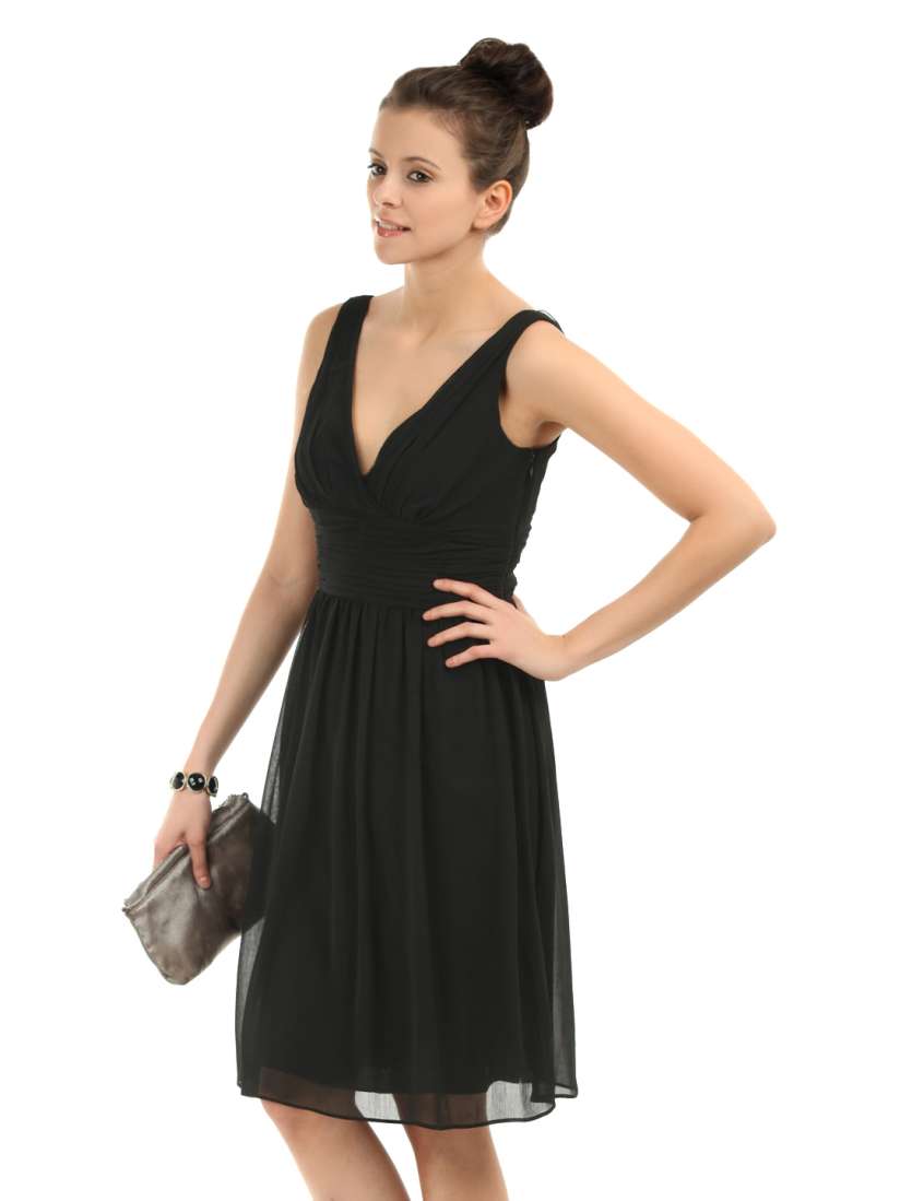 Buy Avirate Women Black Dress Dresses for Women 94675 Myntra