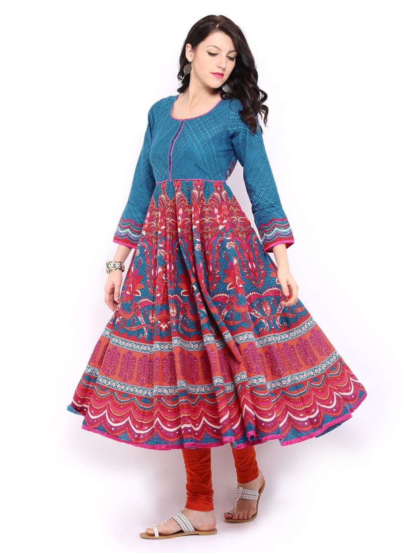 Myntra biba anarkali new arrivals