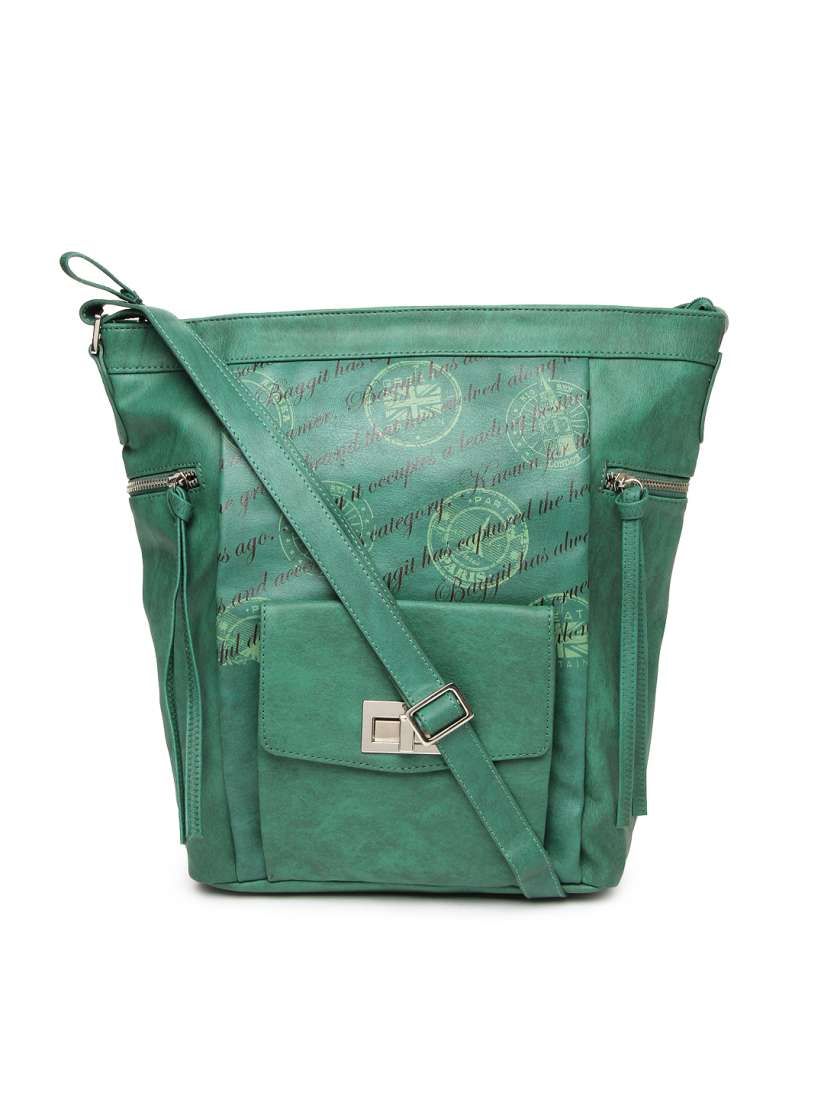 Buy Baggit Green Sling Bag Handbags for Women 294675 Myntra