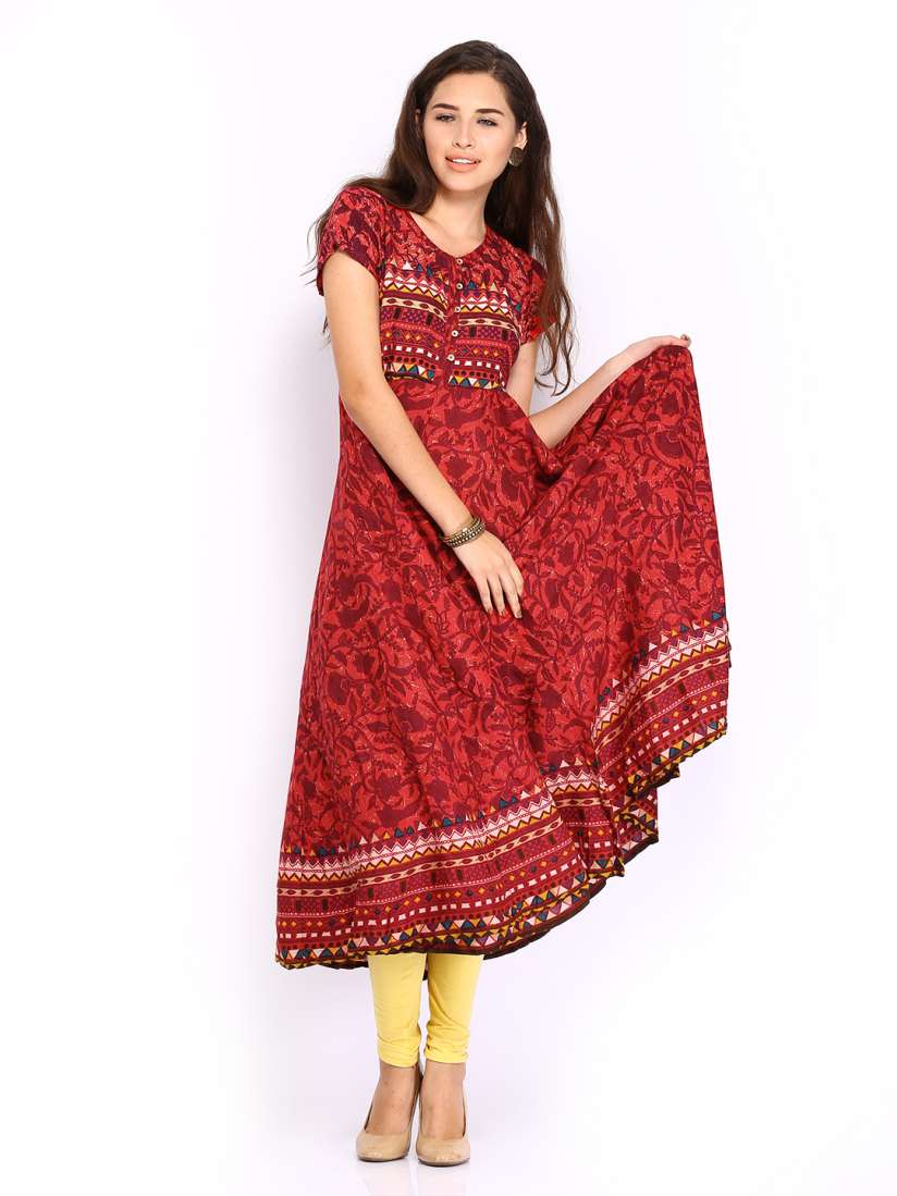 Myntra biba anarkali cheap