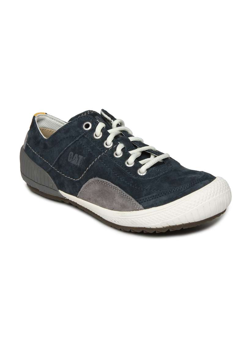 Buy CAT Men Blue Tronic Suede Casual Shoes Casual Shoes for Men 269339 Myntra