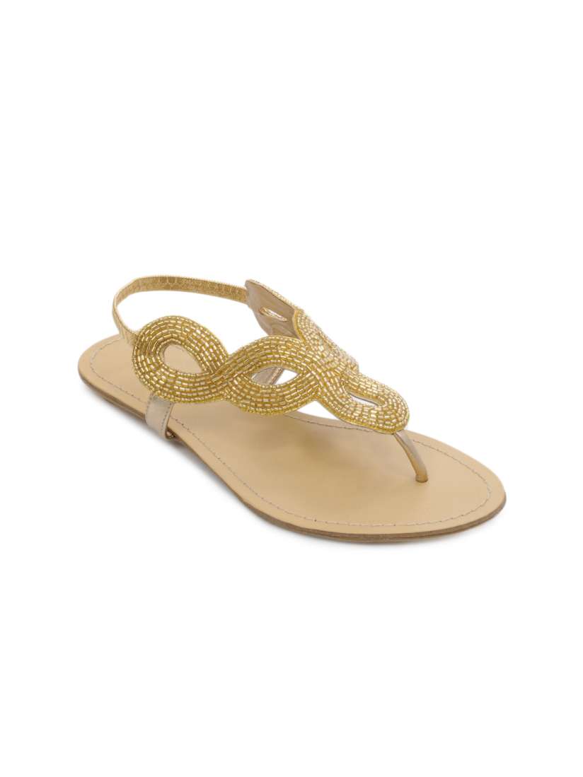 Buy Catwalk Women Gold Toned Flats Flats for Women 90361 Myntra