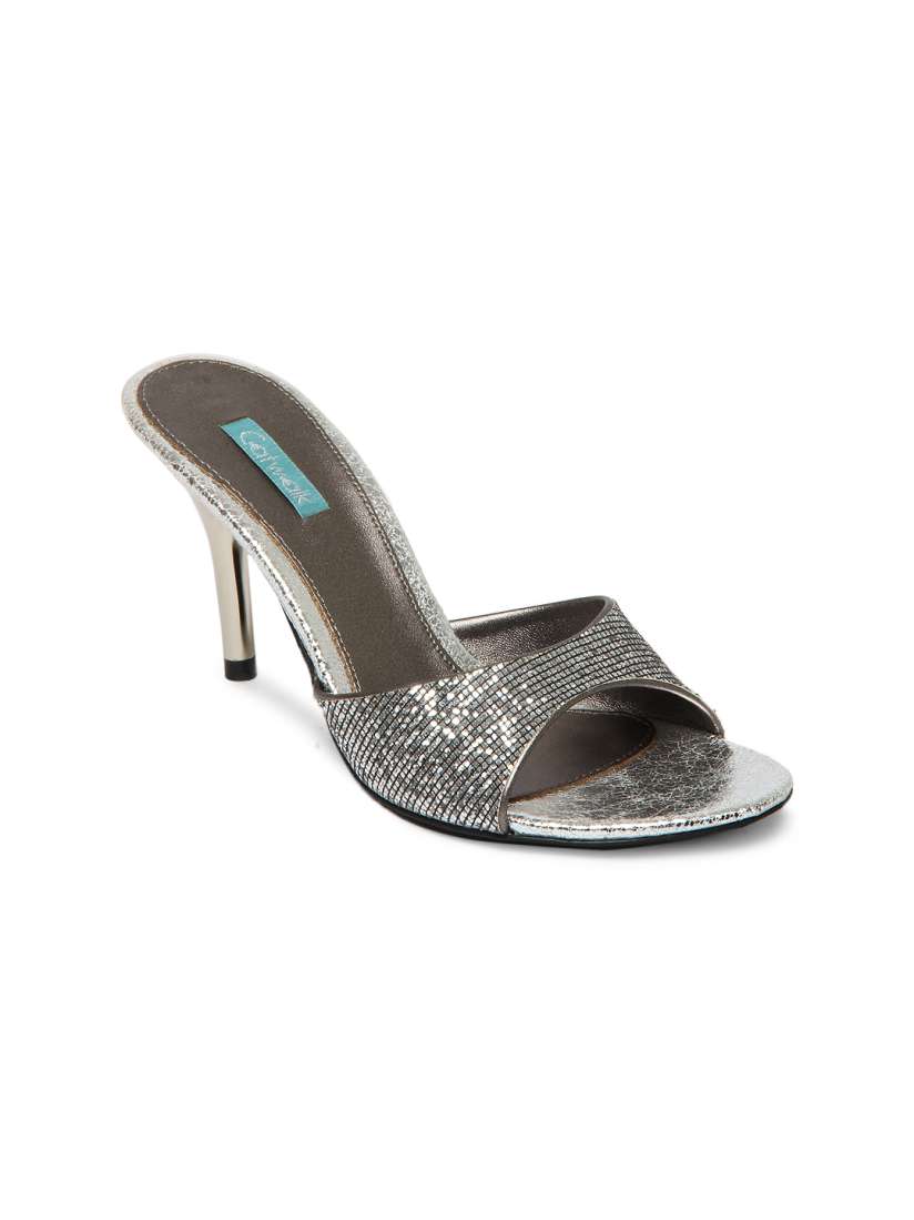 Catwalk silver heels best sale