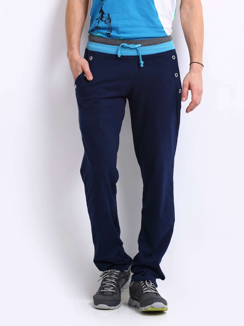 Buy Chromozome Men Navy Track Pants Track Pants for Men 222741 Myntra