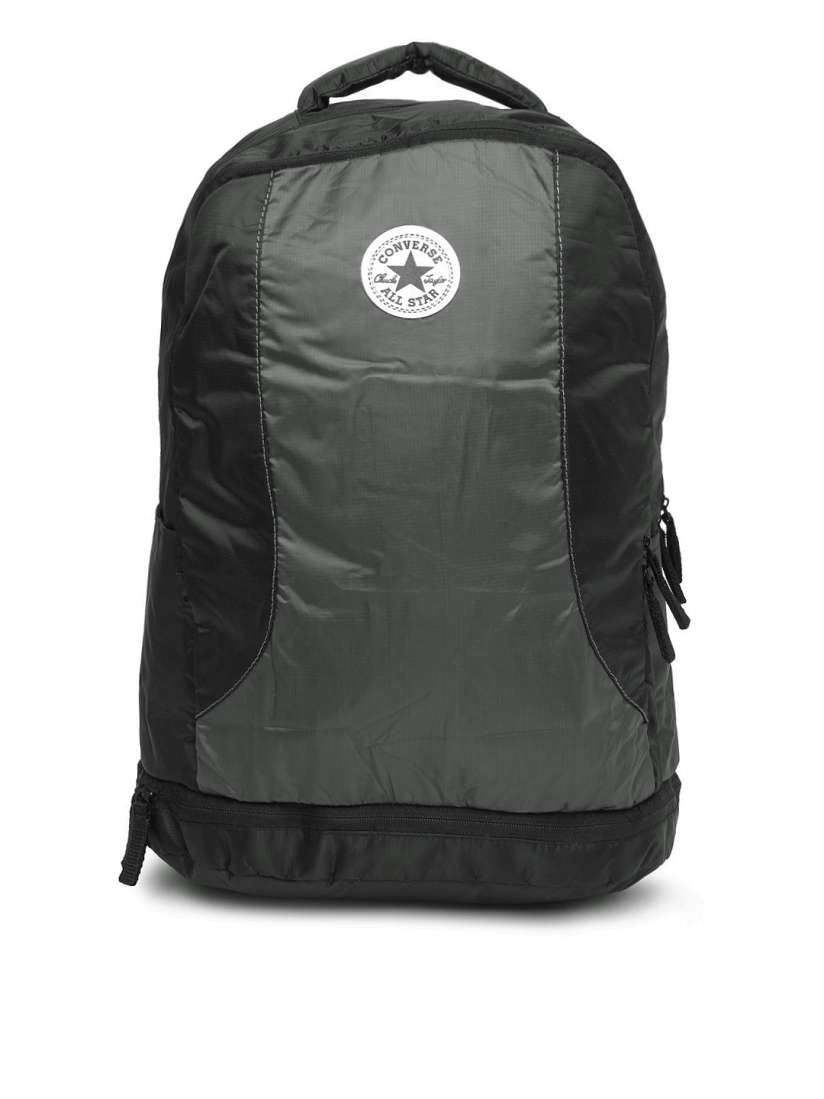 Buy Converse Unisex Black Grey Laptop Backpack Backpacks for Unisex 361183 Myntra