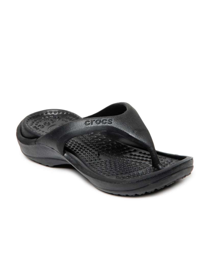 Buy Crocs Unisex Black Athens II Flip Flops Flip Flops for Unisex 198913 Myntra