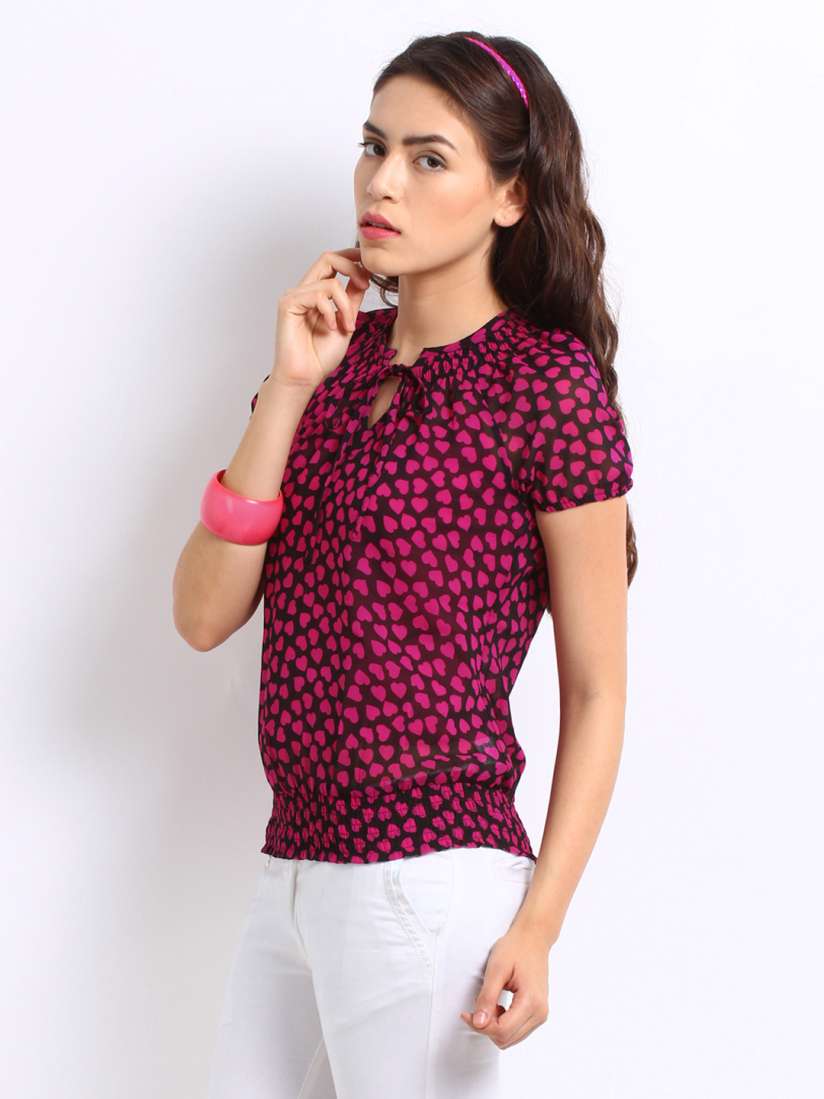 andmary Heart point tops pink（andmaryのフリマアイテム一覧）