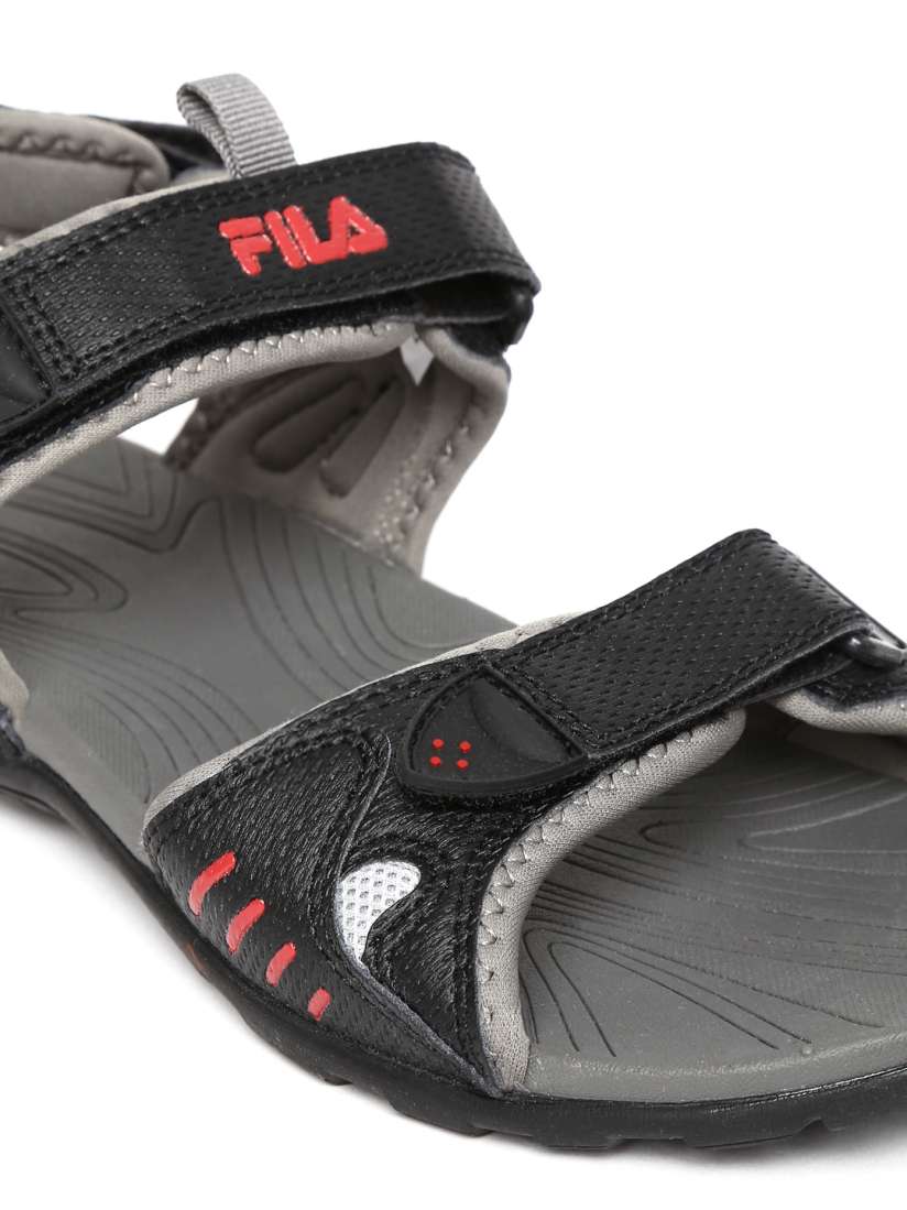 Buy FILA Men Black Roadstar Sports Sandals Sandals for Men 417786 Myntra