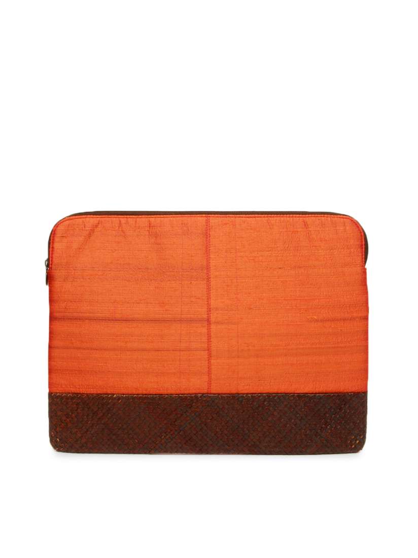 Buy Fabindia Women Orange Laptop Sleeve Laptop Bag for Women 368932 Myntra