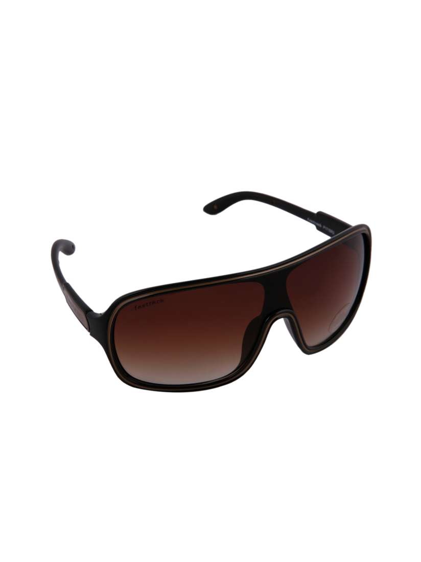 Buy Fastrack Men Hip Hop Brown Sunglasses Sunglasses for Men 8698 Myntra