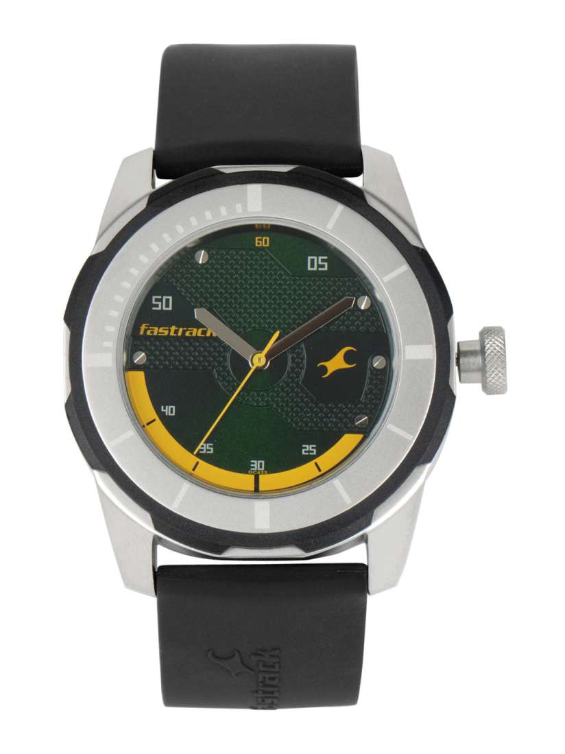 Fastrack green dial watch outlet