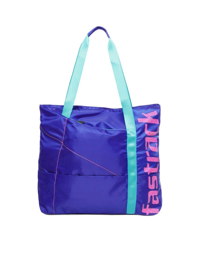 Buy Fastrack Women Blue Tote Bag Handbags for Women 253746 Myntra