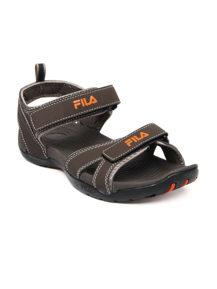 Fila sandals mens brown hotsell