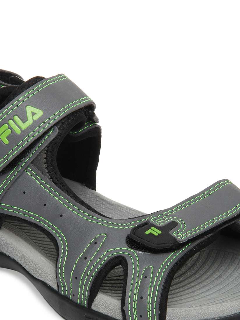 Fila men grey sports sandals clearance