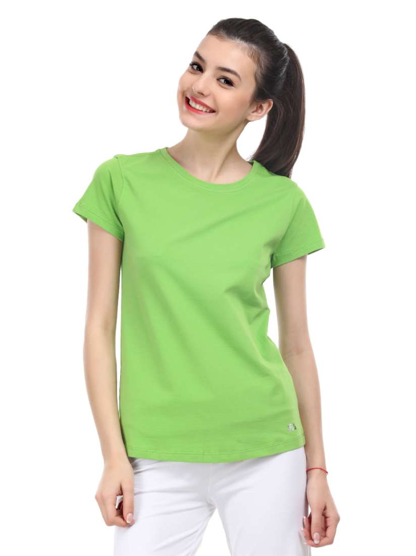 Fila green t shirt discount