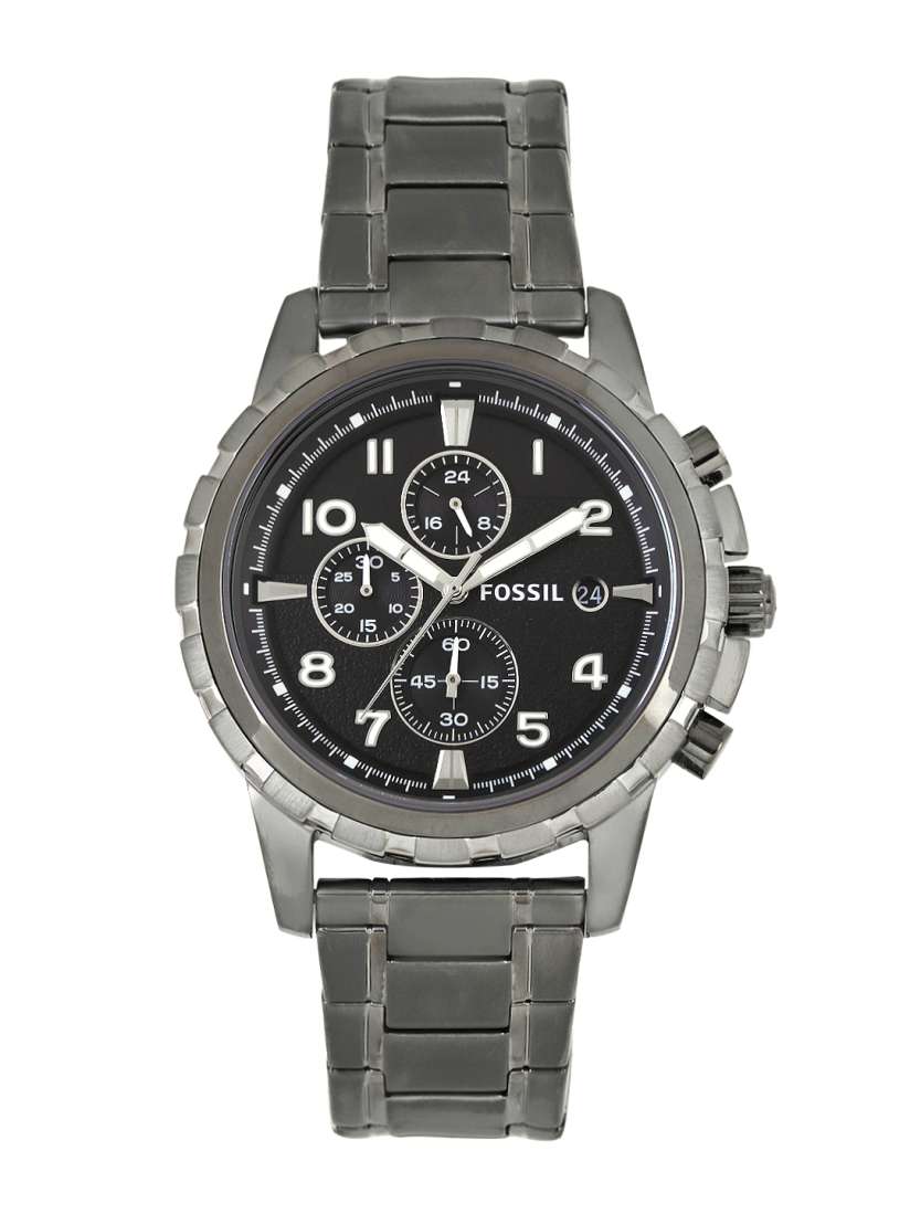 Buy Fossil Men Black Dial Chronograph Watch FS4721 Watches for Men 416016 Myntra