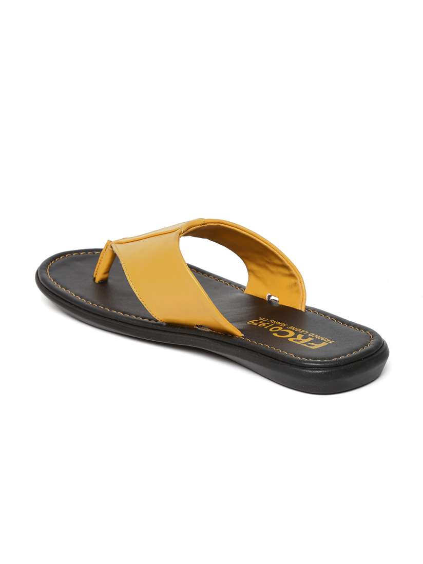 Buy Franco Leone Men Yellow Leather Sandals Sandals for Men 519224 Myntra
