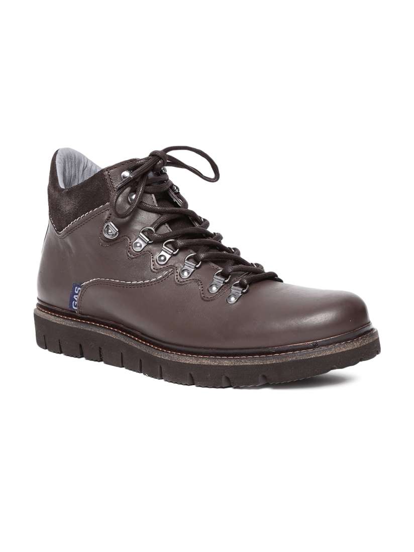Buy GAS Men Brown Leather Casual Shoes Casual Shoes for Men 557311 Myntra