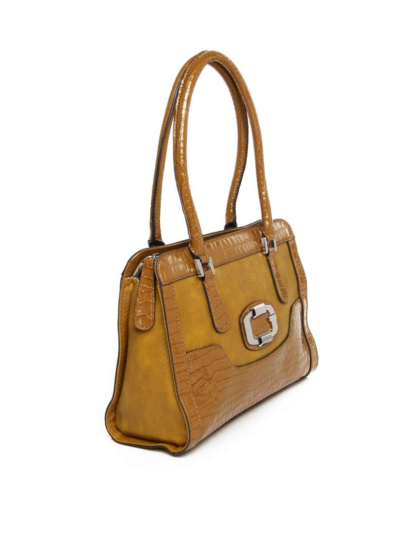 Mustard guess handbag outlet