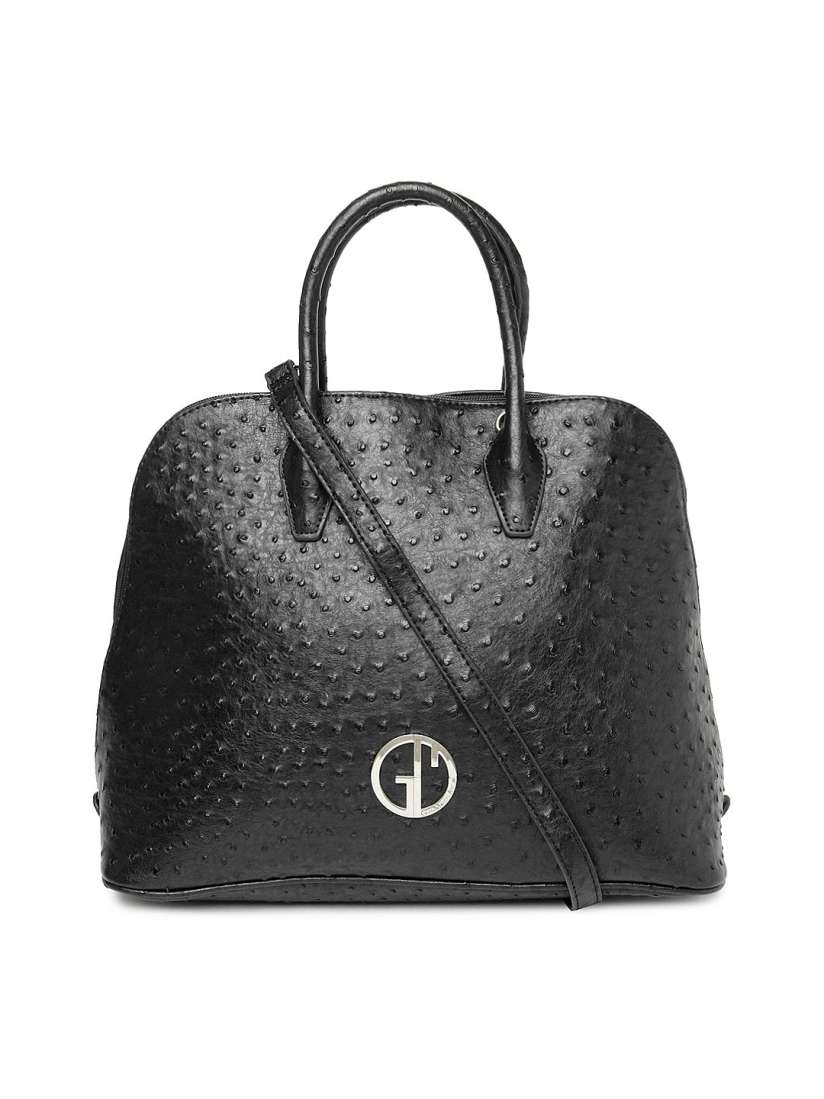 Buy Gian Marco Venturi Black Handbag Handbags for Women 548665 Myntra