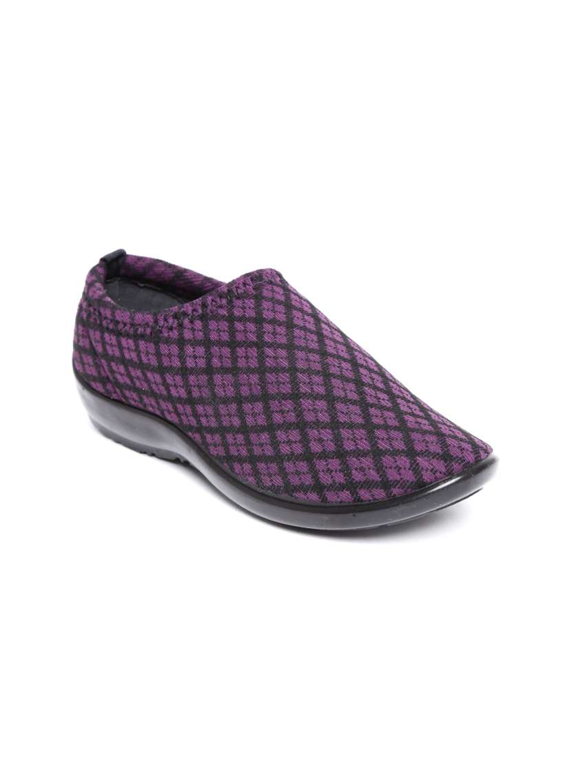 Buy Gliders from Liberty Women Purple Black Casual Shoes Casual Shoes for Women 471939 Myntra