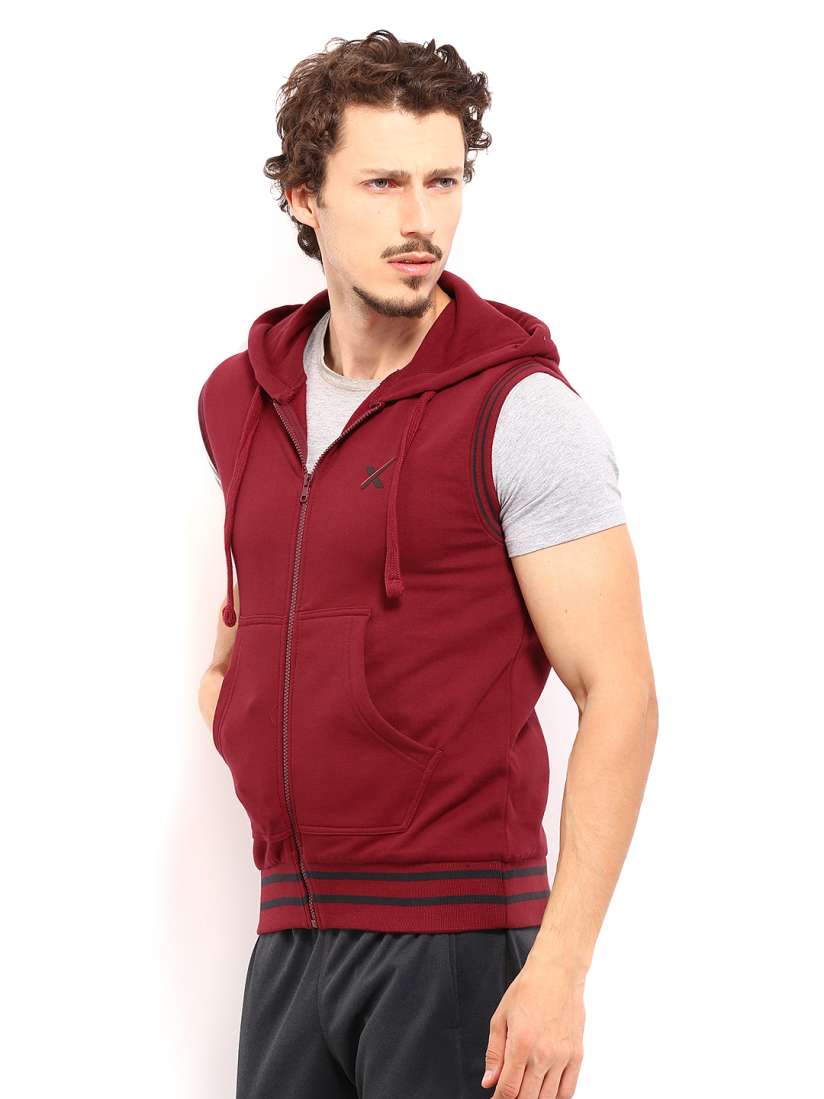 Hrx sleeveless hoodie online