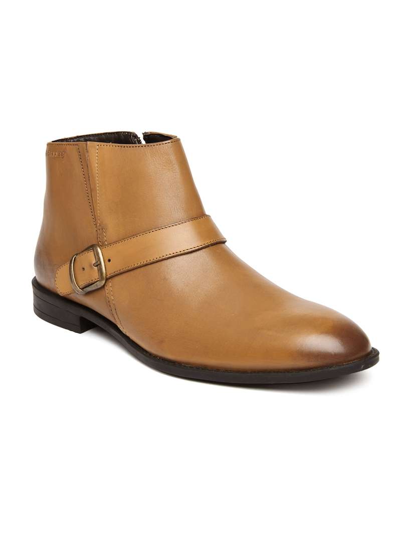 Buy Hush Puppies By Bata Men Brown Leather Semiformal Shoes Formal Shoes for Men 532602 Myntra