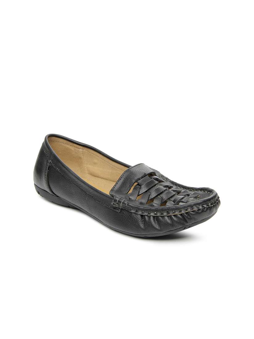 Womens Flats Inc Shoes Flats Buy Inc Women Black Flat Shoes Flats - Main Image