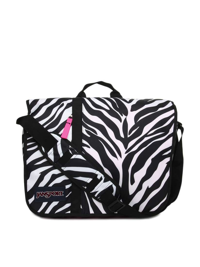 Buy Jansport Women Black White Printed Market Street Messenger Bag Messenger Bag for Women 193458 Myntra