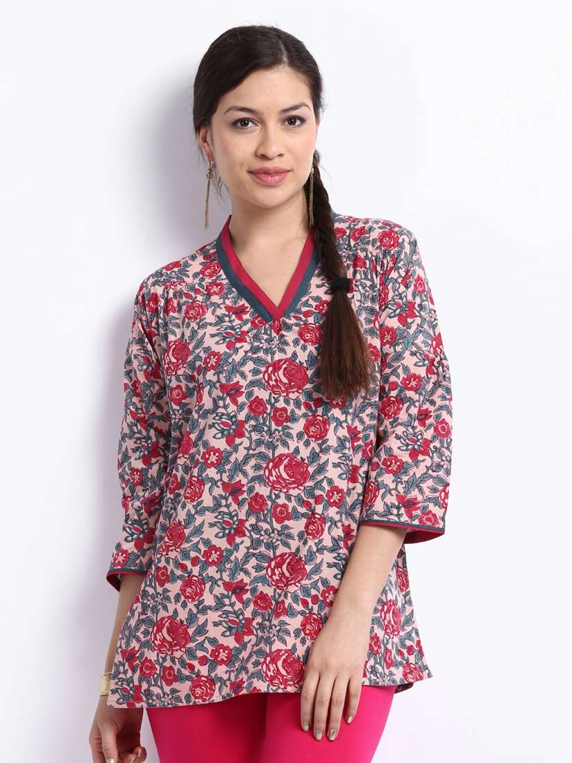Myntra pink kurtis store