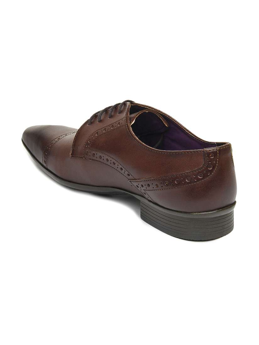 Buy Knotty Derby Men Brown Semi Formal Shoes Formal Shoes for Men 241593 Myntra