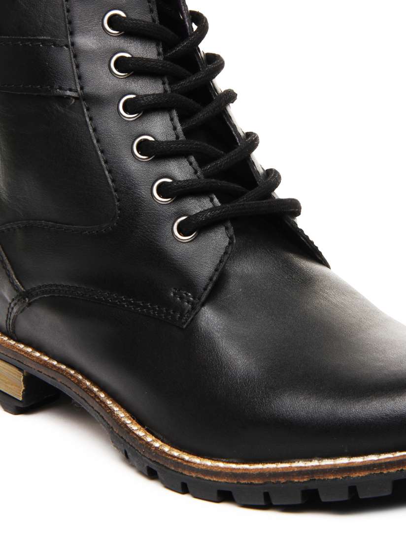 Buy Knotty Derby Men Black Boots Boots for Men 341616 Myntra