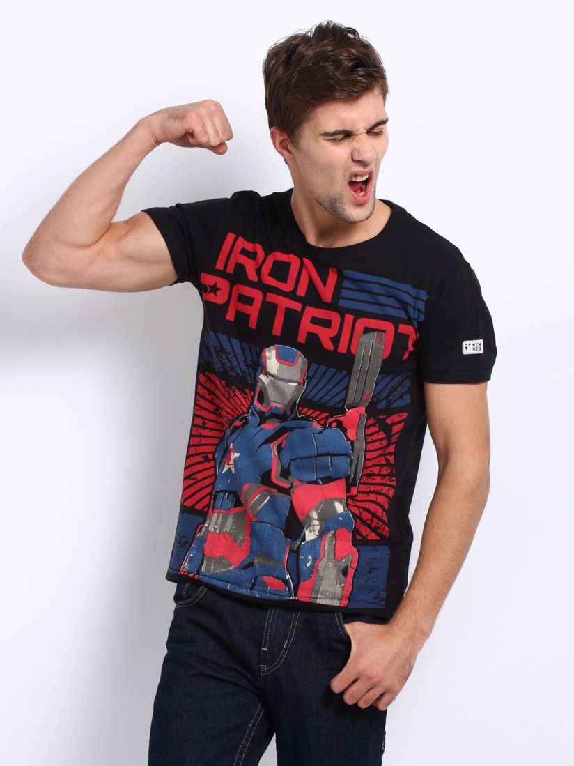 Buy Kook N Keech Marvel Men Iron Man Pure Cotton T shirt Tshirts for Men 142321 Myntra