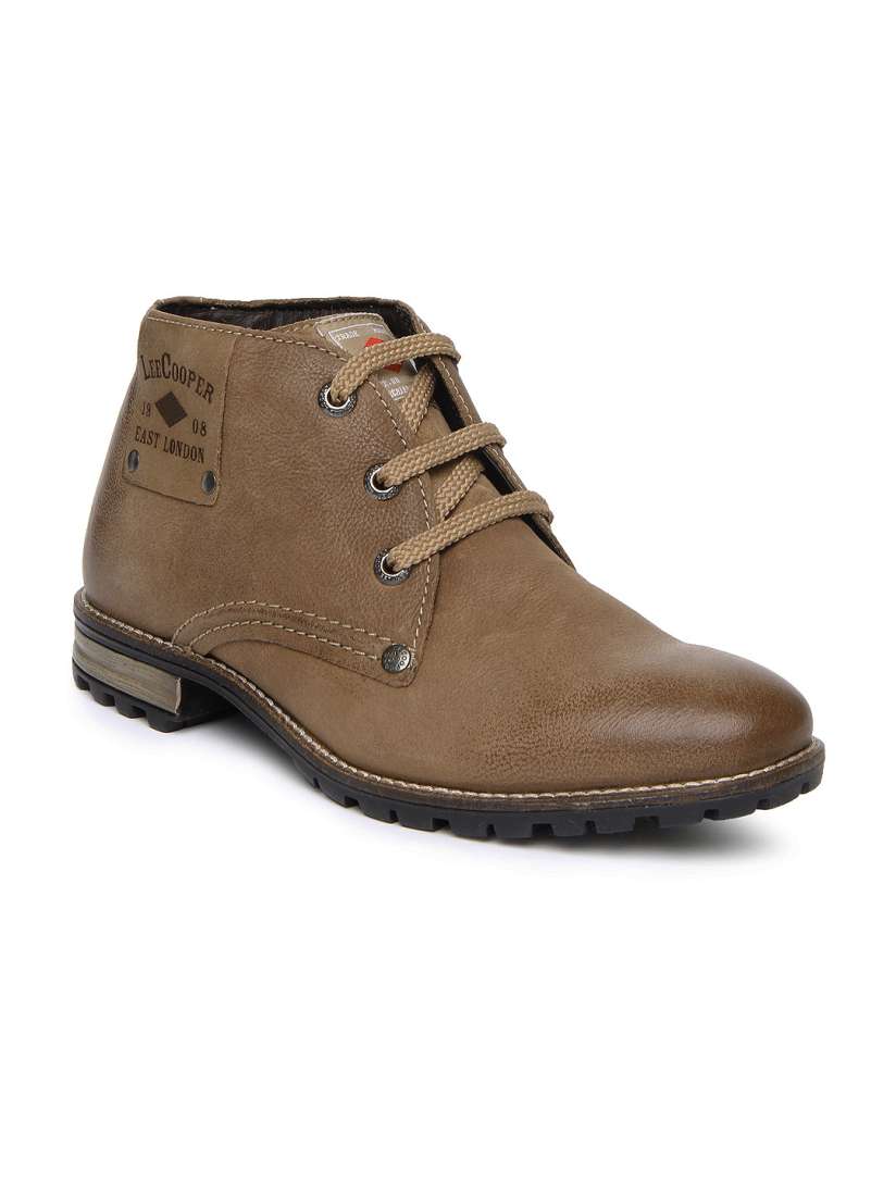 Buy Lee Cooper Men Brown Casual Leather Shoes Casual Shoes for Men 318290 Myntra