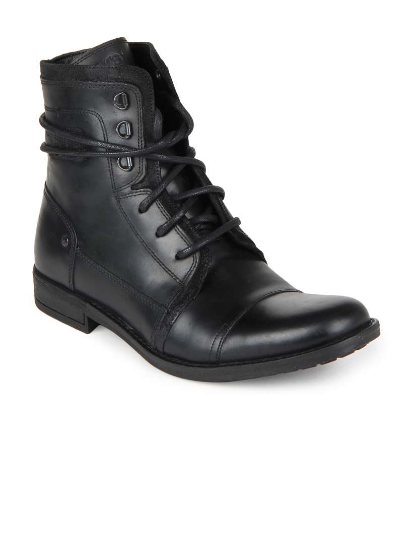 Levis leather boots sale