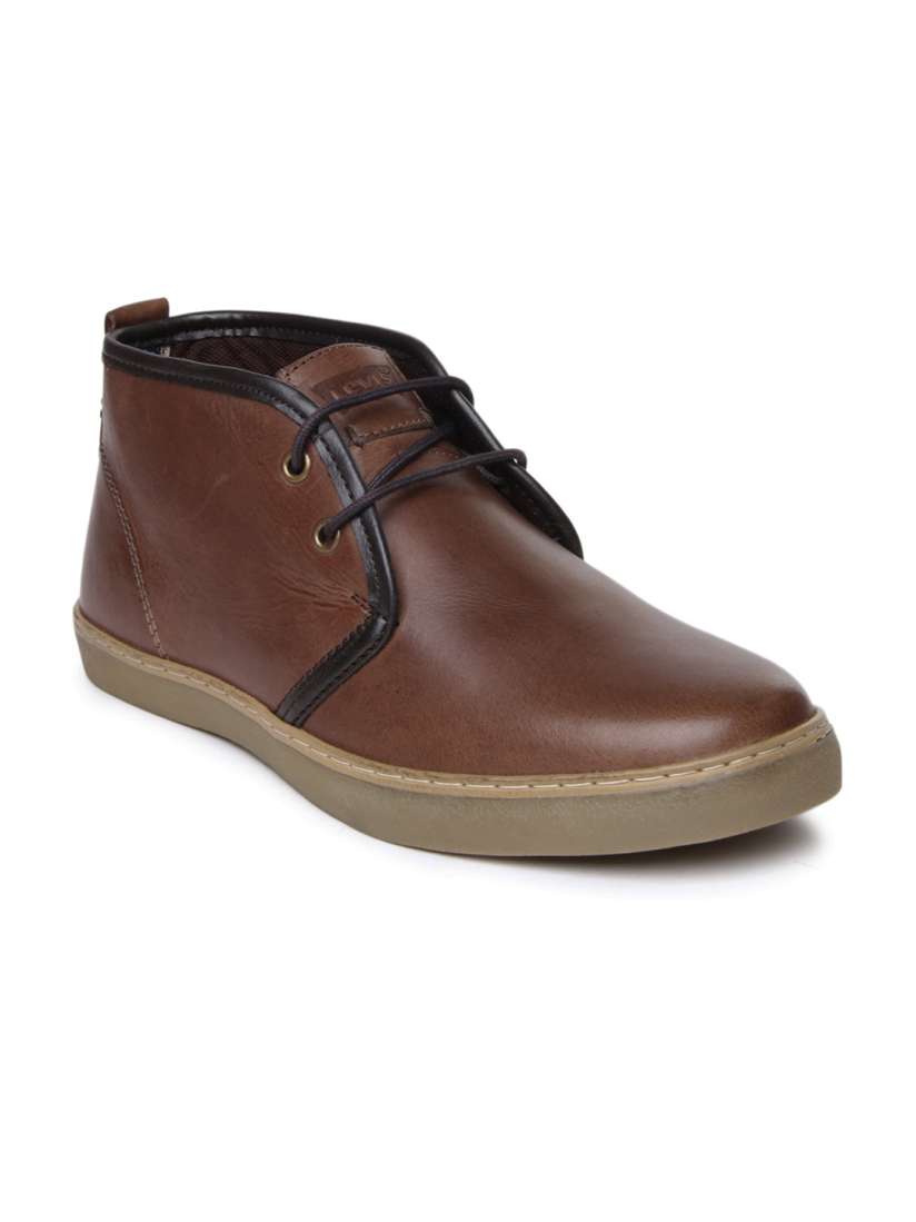 Buy Levis Men Brown Leather Casual Shoes Casual Shoes for Men 498063 Myntra