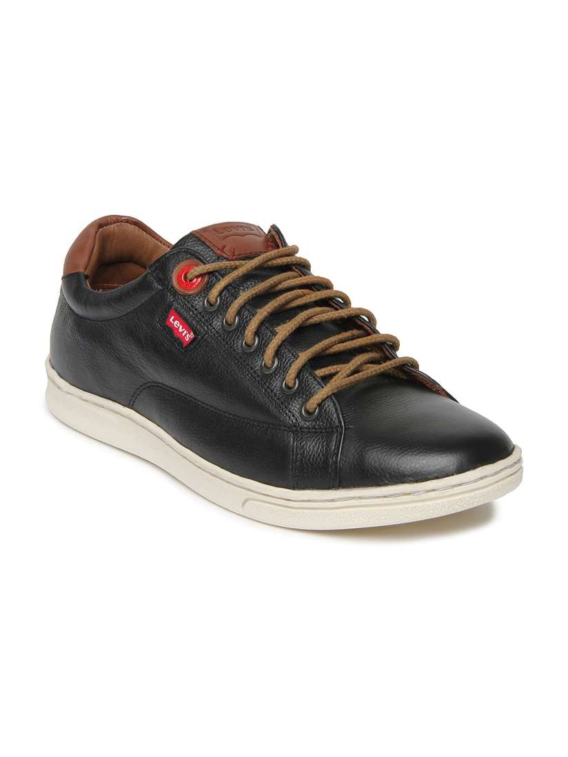 Buy Levis Men Black Leather Casual Shoes Casual Shoes for Men 461233 Myntra