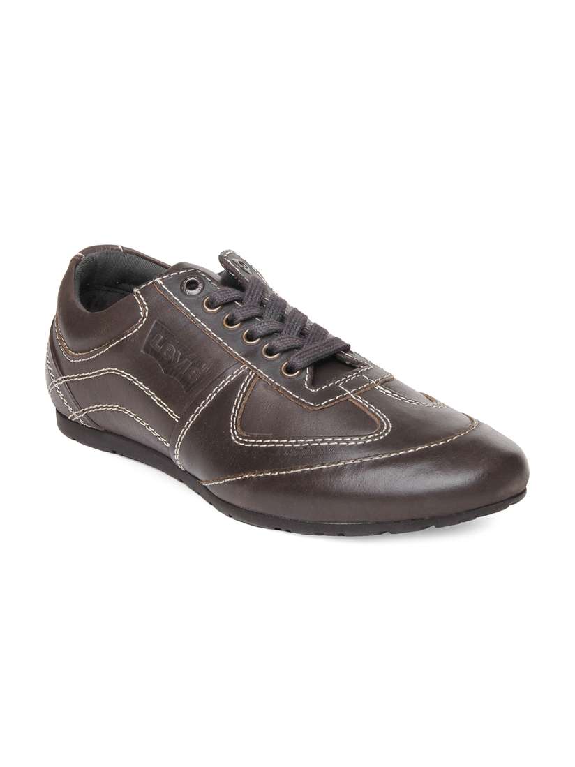 Buy Levis Men Brown Leather Casual Shoes Casual Shoes for Men 498058 Myntra