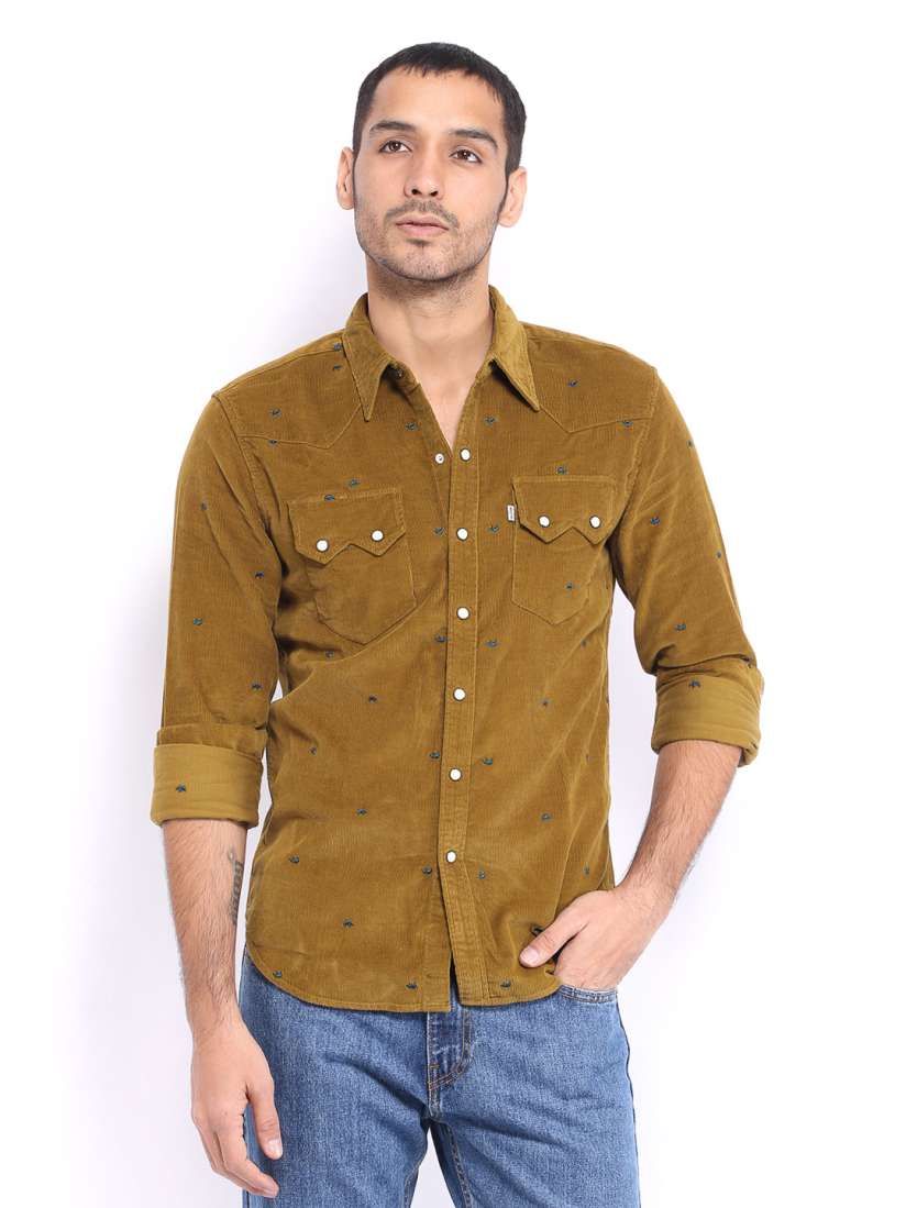 Levis cord shirt top